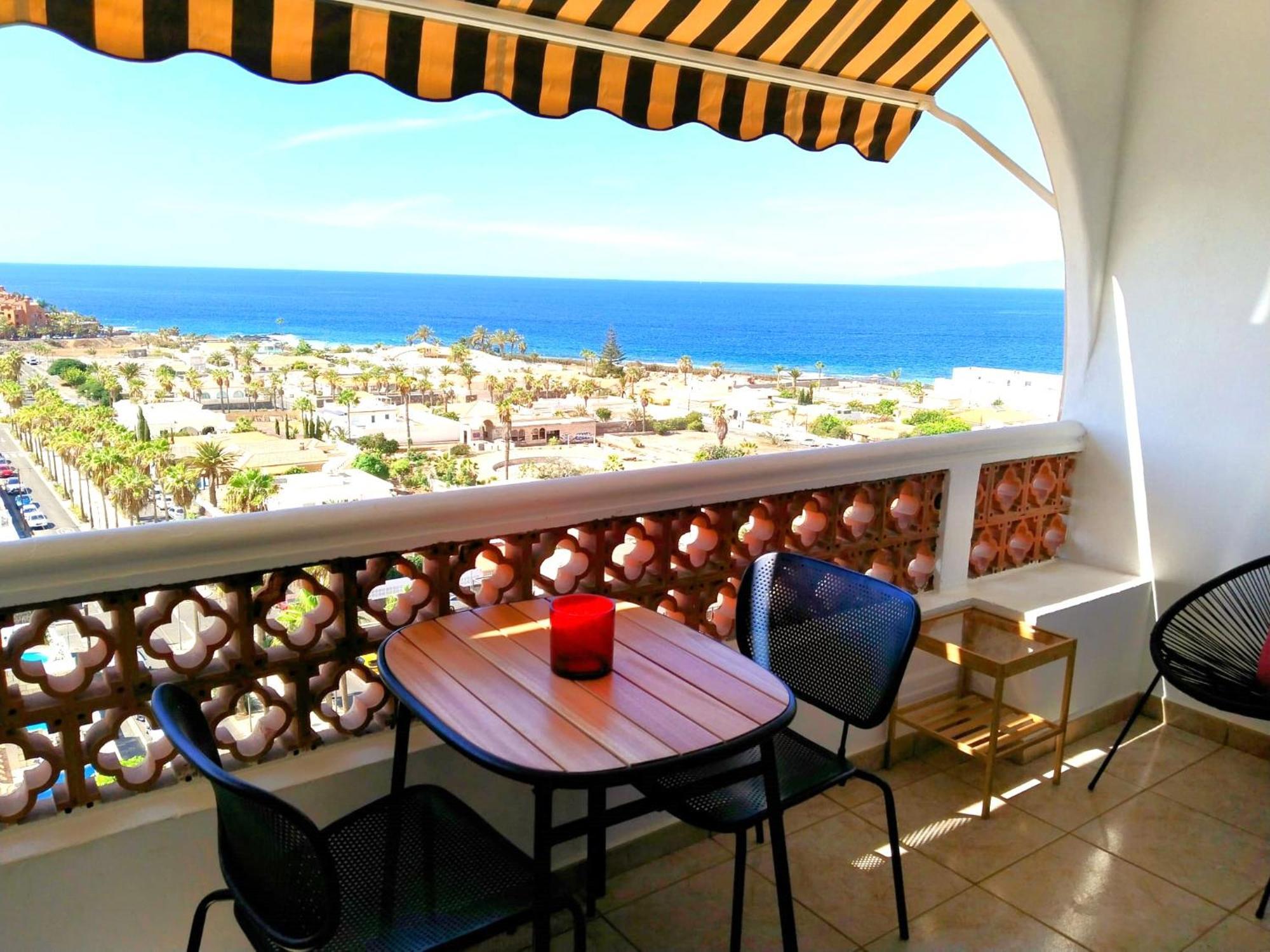 Palm-Mar Appartement Celeste 250M De L'Ocean Vue Mer Panoramique Exterior foto